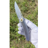 ШЕВРОН (Chevron) ексклюзивний складний ніж ручної роботи KUSTOM KNIVES - RWL-34™ 61-62 HRC